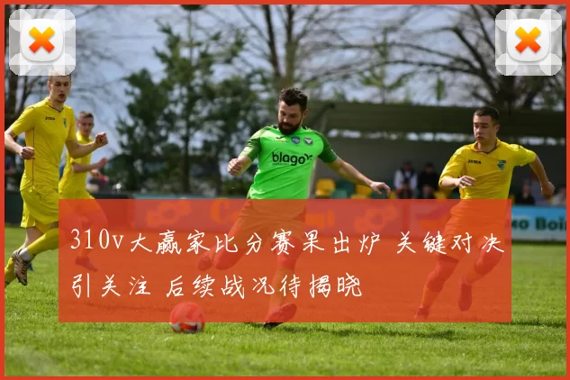 310v大赢家比分赛果出炉 关键对决引关注 后续战况待揭晓